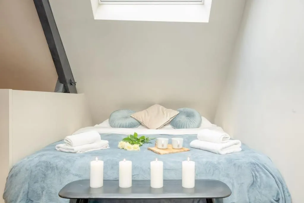 شقة Charming Attic Retreat In Historic Ghent Center
